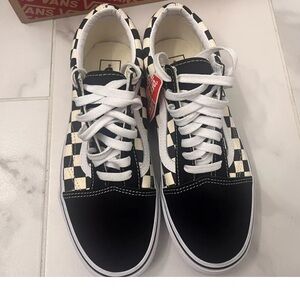 Size 8.5 - VANS Old Skool Black Checkerboard 2017 Men’s